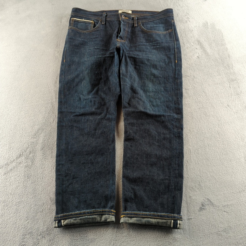 Naked & Famous Weird Guy 18oz Big Slub Selvedge Jeans Mens 38x30 Raw Heavyweight